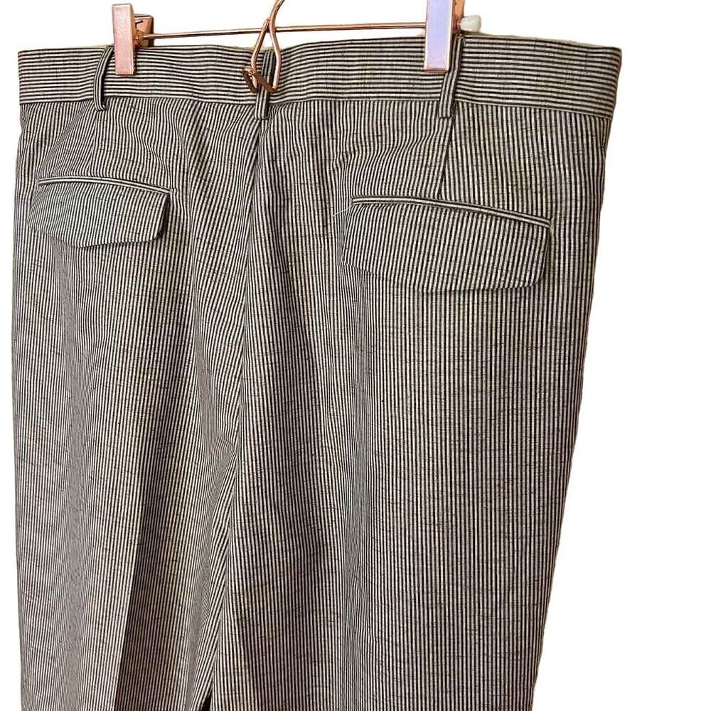 NWT ASOS Design Striped Straight Leg Pants - Picture 8 of 9